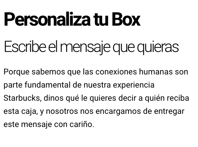 Personaliza Tu Box